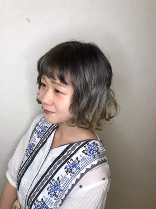 ショート カラー JILBLAN京都 ショート/ハイライトのヘアスタイル