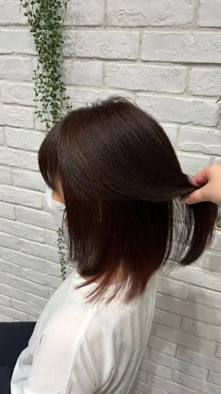 ミディアム カラー The C 海老名 まこ🎀のヘアスタイル
