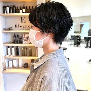 ショート パーマ Eleanor 立川北口2ndのヘアスタイル