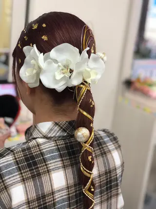 ヘアアレンジ ヘアセット専門店 佐藤のヘアスタイル