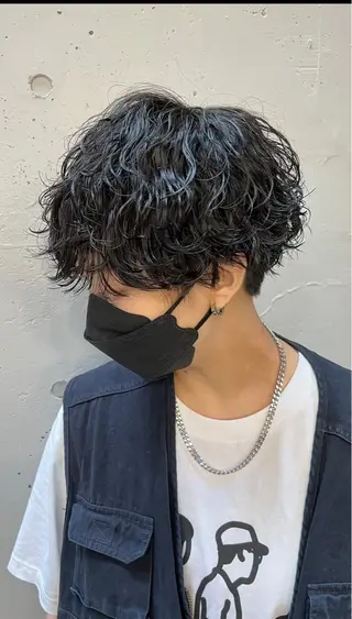 パーマ メンズ 🔥メンズ特化🔥 永瀬椋のヘアスタイル