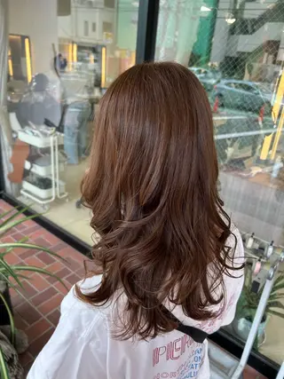 ロング カラー 海外ハイライト/ レイヤー/sakuのヘアスタイル