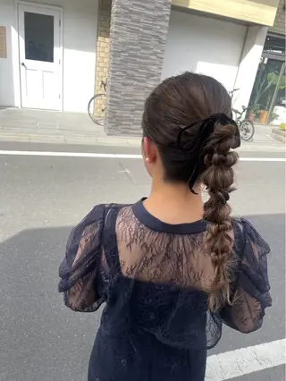 ロング ヘアアレンジ 美髪× ヘアセット✨Araiのヘアスタイル