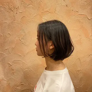 ミディアム 香取 里実のヘアスタイル