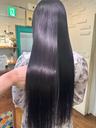 ロング 境 莉央のヘアスタイル