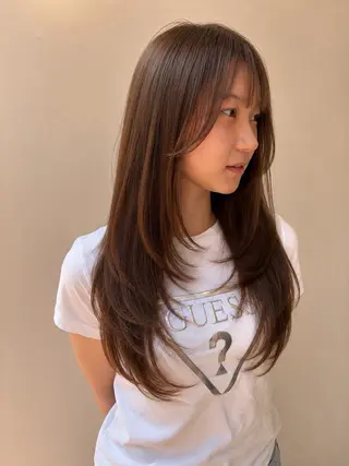 ロング レイヤーカット🪽 MARINA🦩のヘアスタイル