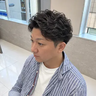 パーマ メンズ 大人っぽさ🫧 /ニュアンス/こゆきのヘアスタイル
