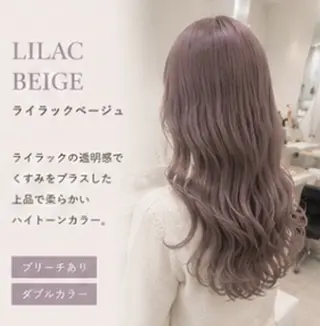 ロング カラー ハイトーン /艶感 / kanonのヘアスタイル