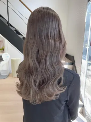 ロング カラー AVANCE.難波/ 髙尾/ボブ特化のヘアスタイル