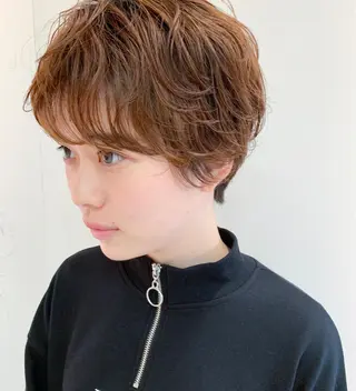 ショート パーマ yoke 《ヨーク》のヘアスタイル
