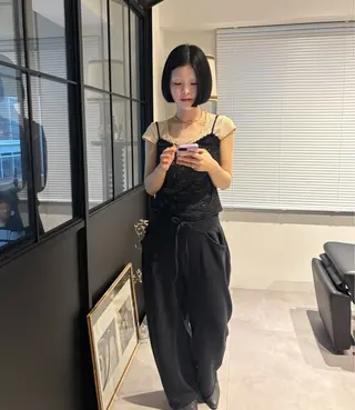 ショート カラー benji sakuraのヘアスタイル