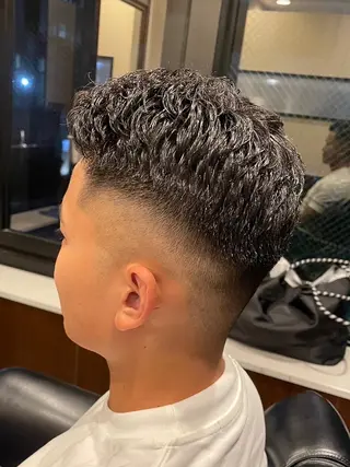 ショート パーマ 長谷川 真那のヘアスタイル