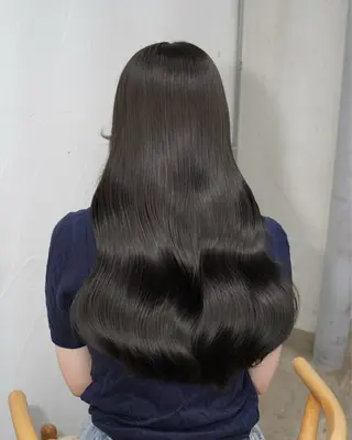 ロング カラー ブリーチなし透明感 カラー/チサト🌿のヘアスタイル
