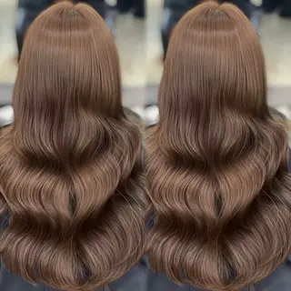 カラー PELEmana🎀 ワンホンヘア🕯のヘアスタイル