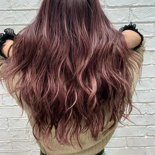 ロング カラー 韓国レイヤー×艶髪 ハイトーンRyukiのヘアスタイル
