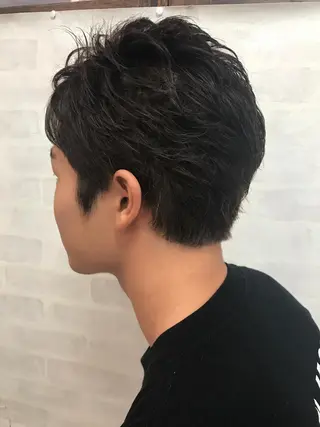 カラー パーマ メンズ 竹内 結希のヘアスタイル