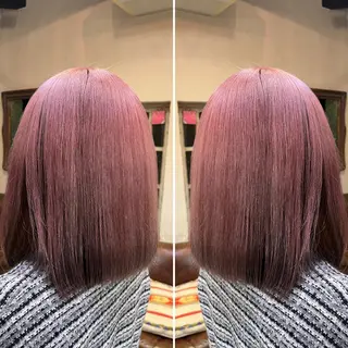 カラー 小山 奈津のヘアスタイル