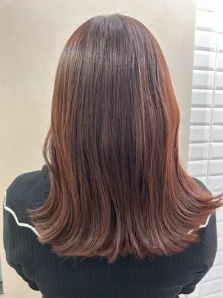 ロング カラー hubhair レイヤー/透明感のヘアスタイル