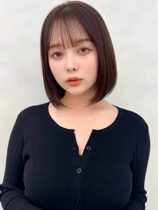 ショート カラー リオ艶髪️🫧 透明感カラー🦋のヘアスタイル