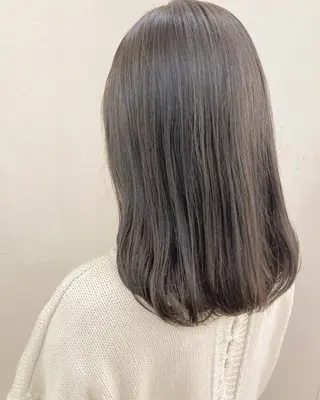 ミディアム カラー 店長 ✂️ムラカミ キラリのヘアスタイル