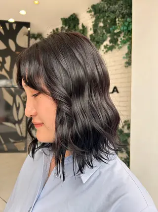 カラー レイヤー/ストレート /インナー/はるあのヘアスタイル
