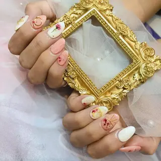 ネイル 長さだし専門店 M2 rikaのネイルデザイン