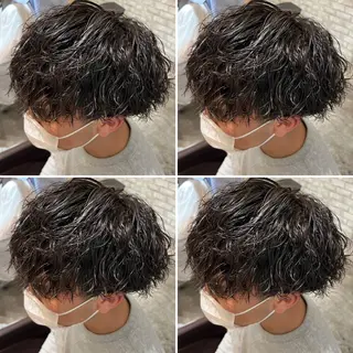 パーマ メンズ メンズパーマ特化 望月謙二郎のヘアスタイル