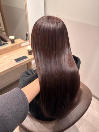 ロング カラー .ａｎｃ 大宮のヘアケア屋さんのヘアスタイル