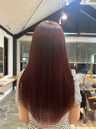 ロング カラー reefur マリナのヘアスタイル