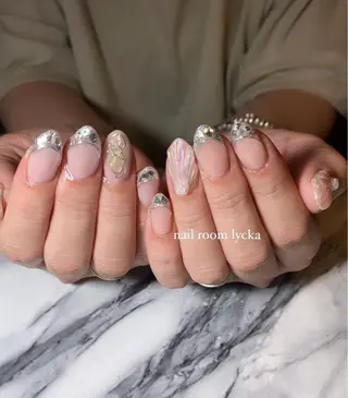 ネイル ネイルルームリッカ 𝐦𝐚𝐲𝐮のネイルデザイン
