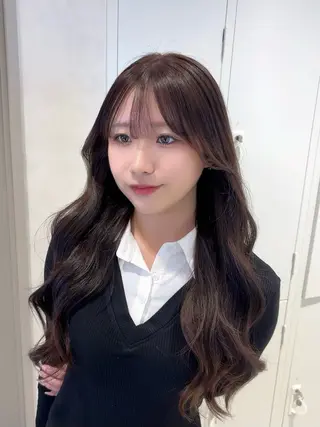 ロング ami🎀韓国ヘア 🎀髪質改善のヘアスタイル