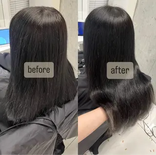 ロング りおな/髪質改善/ カラー /平尾のヘアスタイル