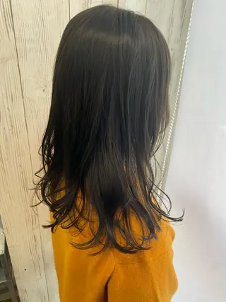 ロング カラー 夜23時まで予約🉑 reverieあきらのヘアスタイル