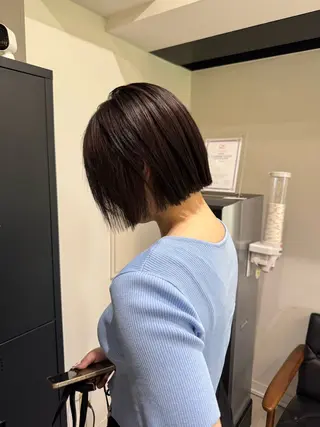 ショート カラー 大人ボブと似合 わせカラー/馬場 翼のヘアスタイル