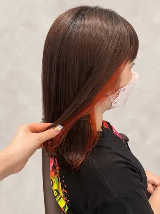 ロング カラー 🫧ツヤ髪/透明感 カラー🫧AOIのヘアスタイル