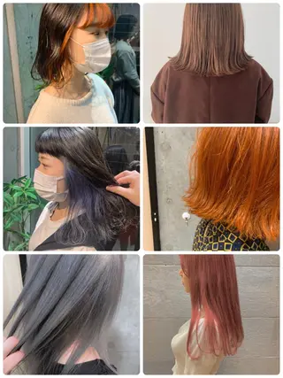 カラー マンツーマン×半個室 まちだきょうすけのヘアスタイル