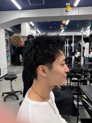 ショート メンズ 【"漢らしい" 作ります】昇陽のヘアスタイル