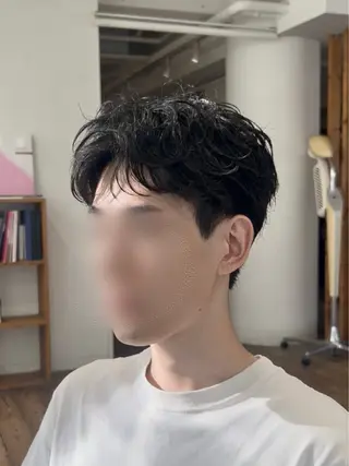 ショート パーマ メンズ Koki/ メンズヘア特化のヘアスタイル