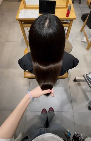 ロング 上大岡/カラーモデル nanoka🐈⬛のヘアスタイル