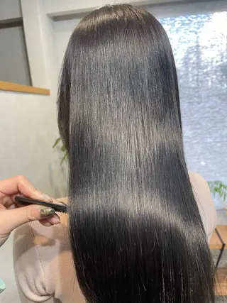 セミロング ARCHE 心斎橋 常塚のヘアスタイル