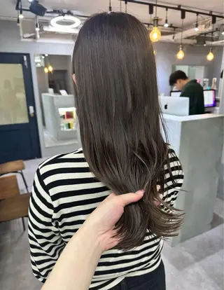 セミロング 似合わせ/赤み消し color🫧ひかりのヘアスタイル
