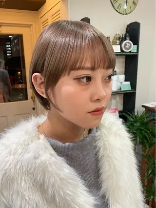ショート ら んのヘアスタイル