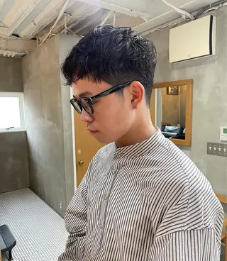 ショート メンズ 渋谷/原宿/メンズ/ コヤマトモヤのヘアスタイル