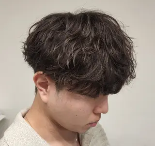 ショート パーマ メンズ 【イケメン風パーマ】 SHOFYのヘアスタイル