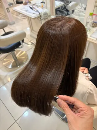 カラー 高橋 佑のヘアスタイル