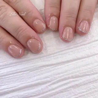 ネイル モチの良さ◉ フィルインネイル♡のネイルデザイン