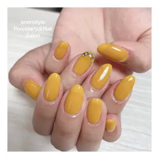 ミディアム ネイル 🐾enen style 🐾のネイルデザイン