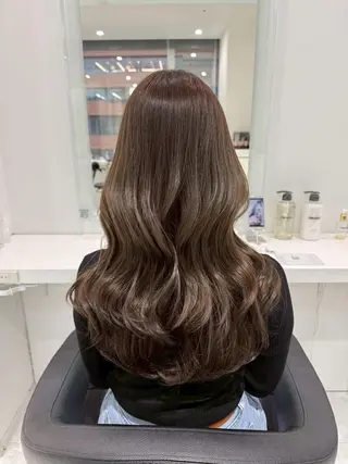 カラー トレンドスタイル🪞 ベージュブラウン🤎のヘアスタイル
