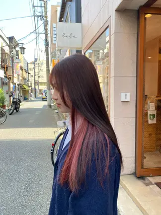 ロング MORISHITA HARUKAのヘアスタイル