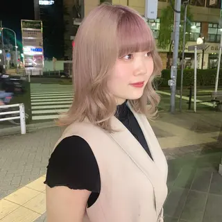 ミディアム レイヤーカット🪽 カネコミユのヘアスタイル